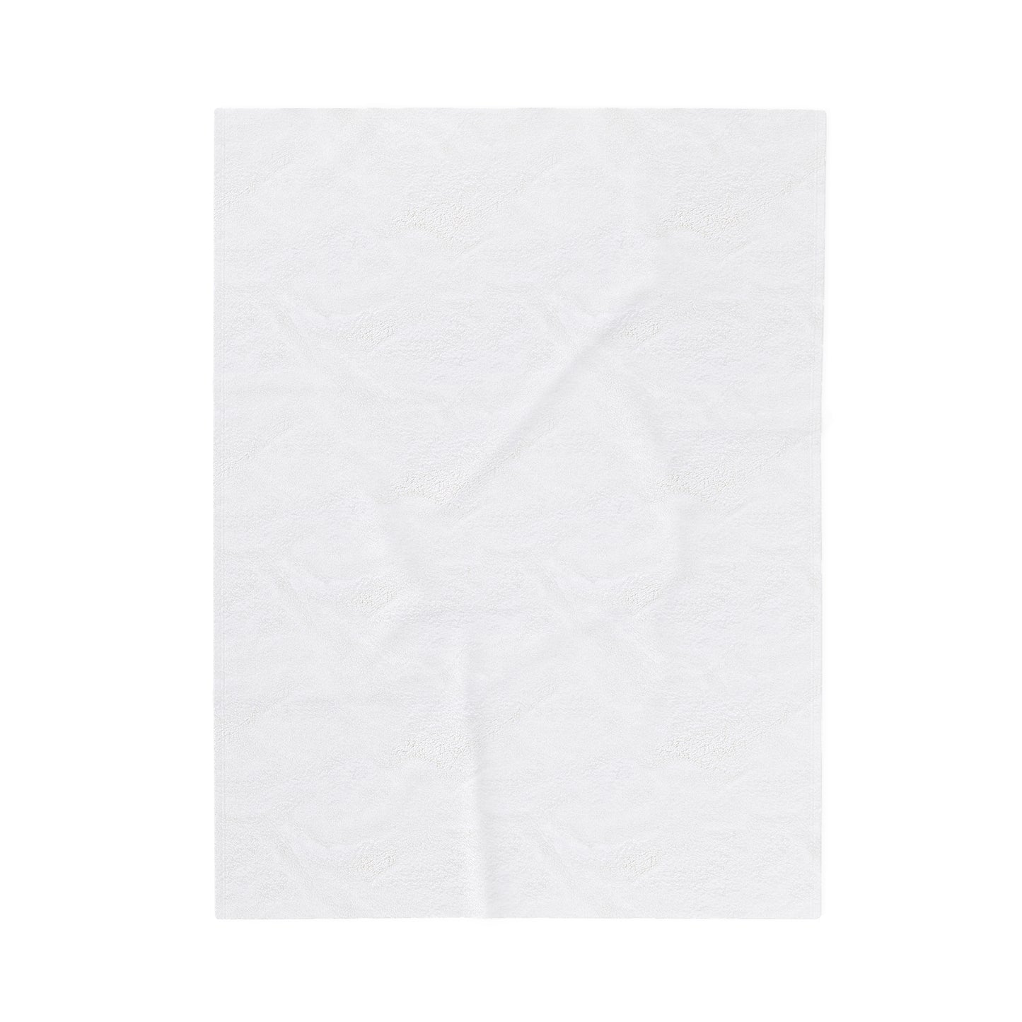 Plush Blanket - Not Be Afraid Dark Red Design