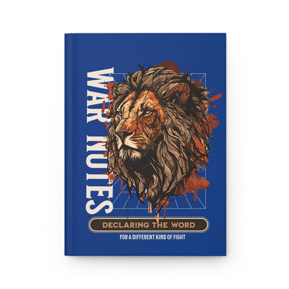 Hardcover Journal Blue Lion Psalm 91 Matte