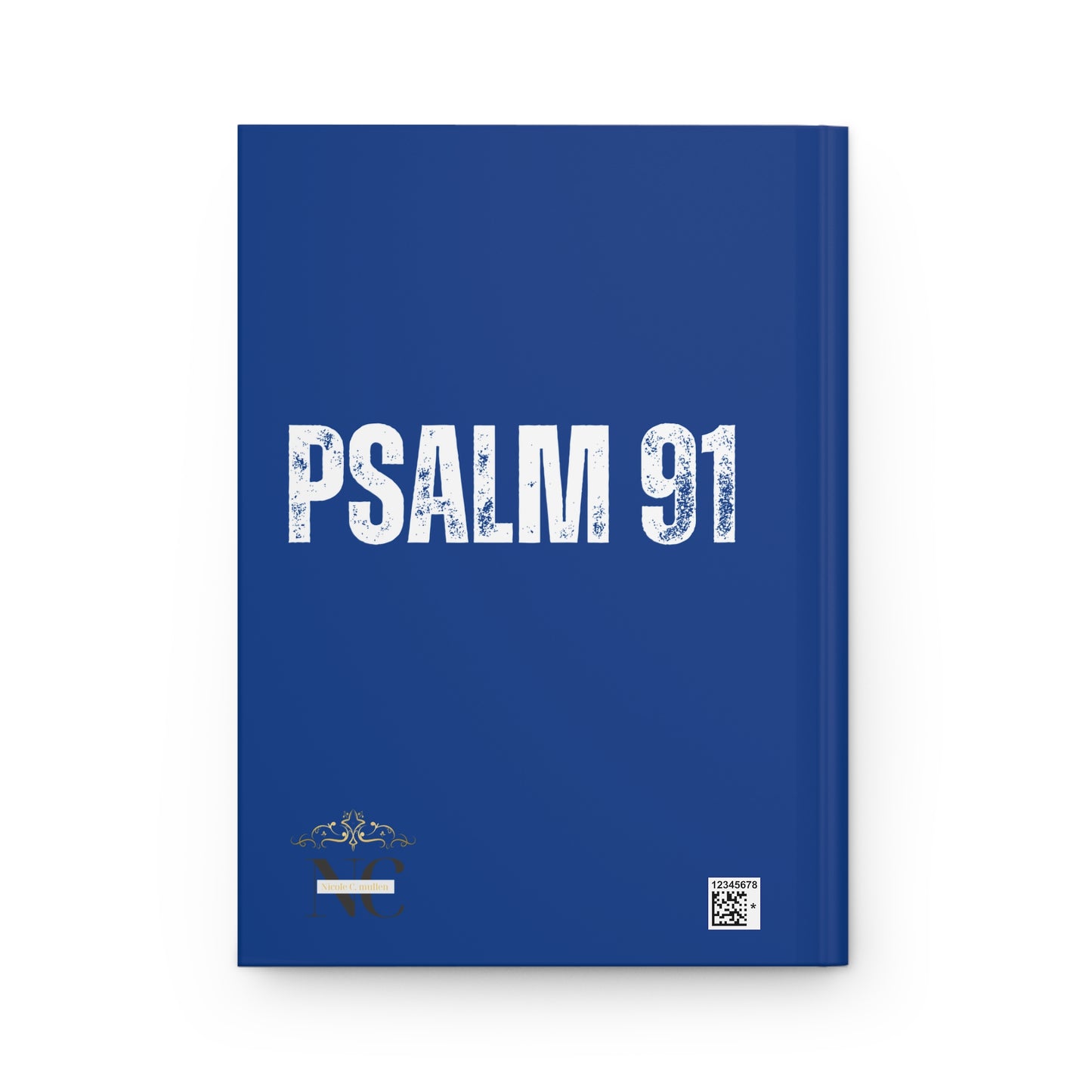 Hardcover Journal Blue Lion Psalm 91 Matte