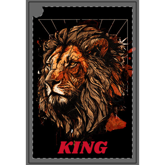Golf Towels King Lion Black