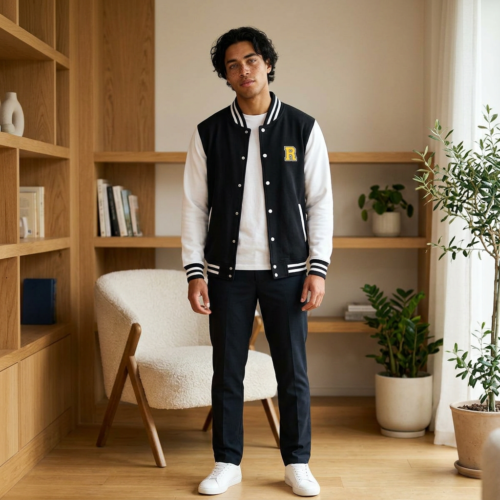 Letterman Jacket — “My Redeemer Lives” Christian Varsity Jacket