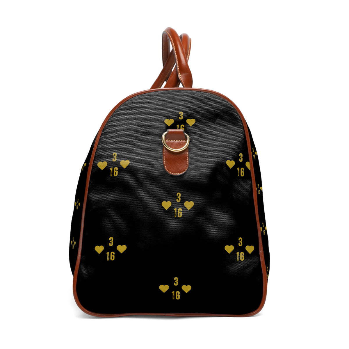 Travel Bag - Black John 3:16 Design - Waterproof