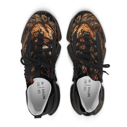 Mesh Sneakers - Lion Design for Women