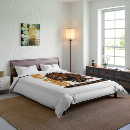 Comforter Lion Not Afraid White
