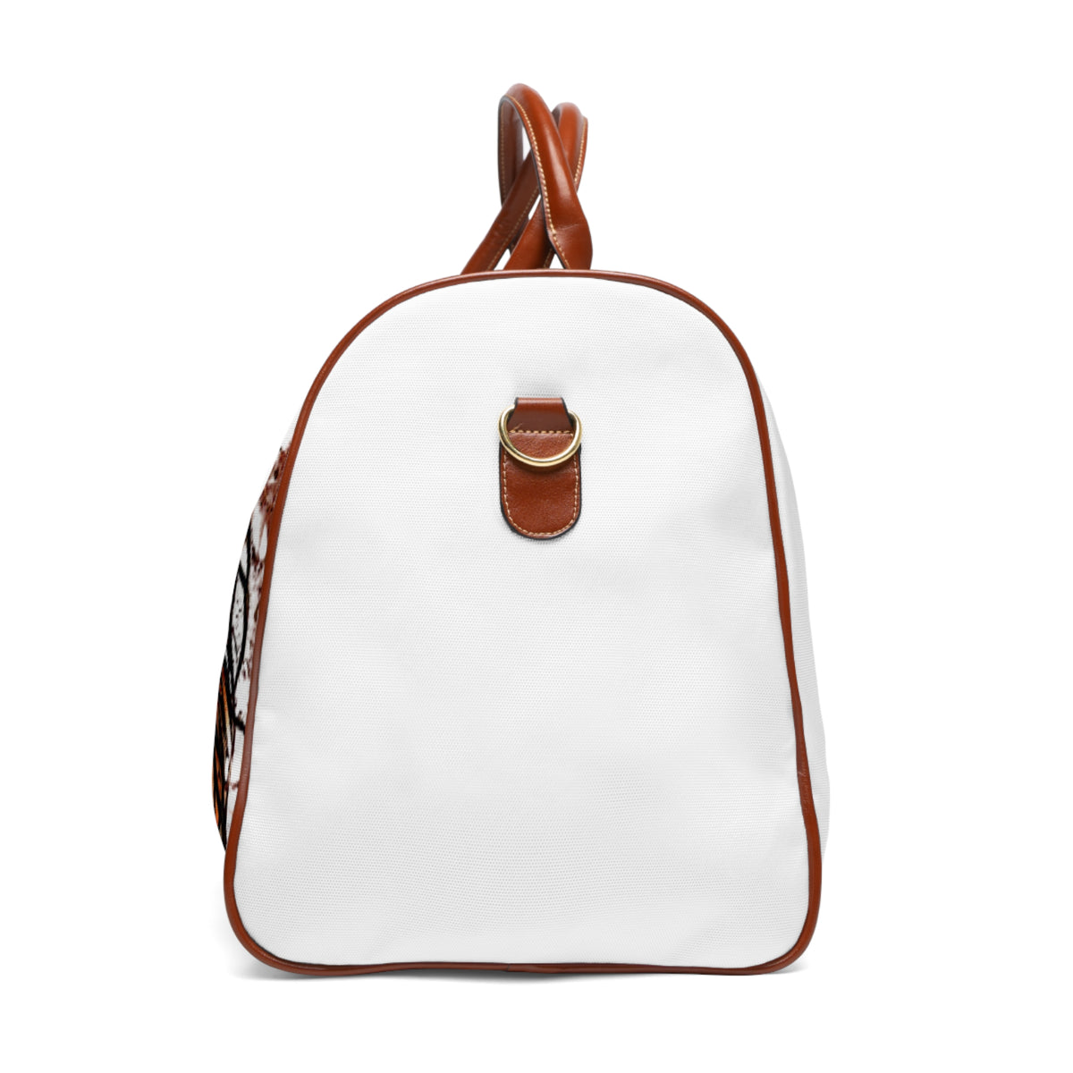 Psalm 91 Lion Waterproof Travel Bag — White Carry On
